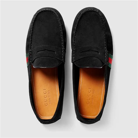 gucci driver shoes|gucci suede driving shoes.